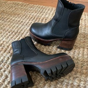 Jeffrey Campbell Preston Platform Ankle Boots